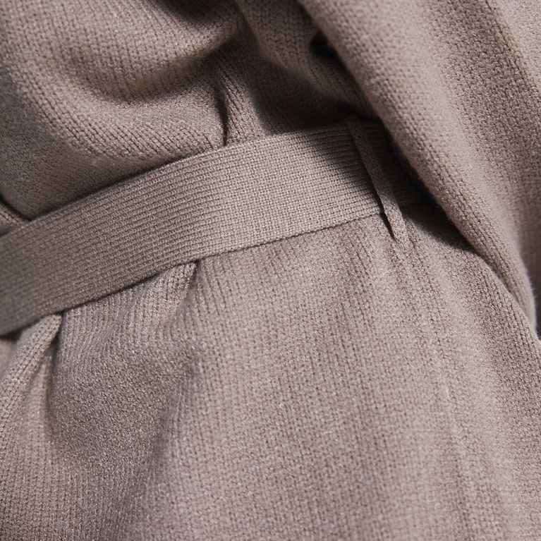 Tie waist knit cardigan "Colette"
